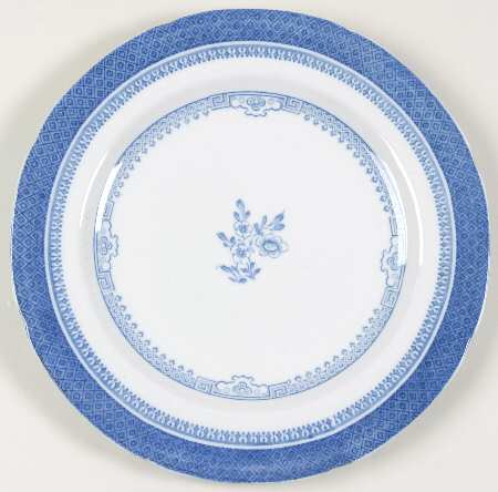 Old Bedford Blue Luncheon Plate