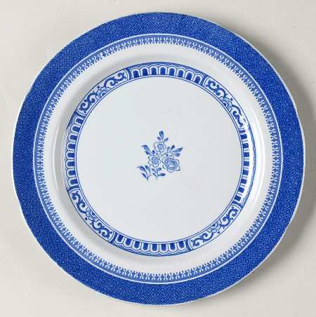 Old Bedford Blue Dessert/Pie Plate