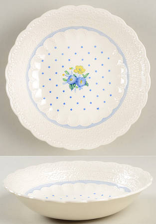 Old Concord Blue (Jewel) Coupe Cereal Bowl