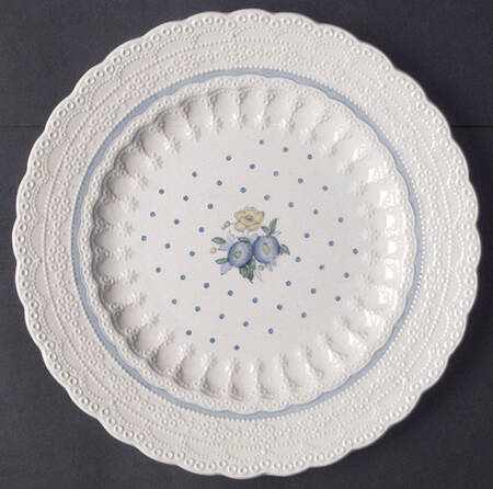 Old Concord Blue (Jewel) Salad Plate