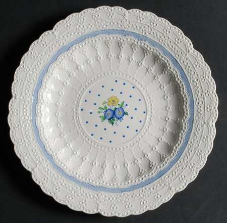 Old Concord Blue (Jewel) Luncheon Plate