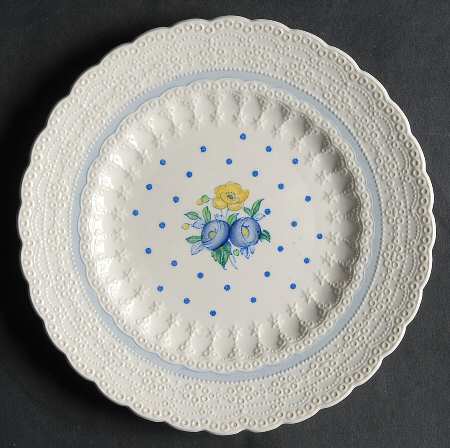 Old Concord Blue (Jewel) Bread & Butter Plate