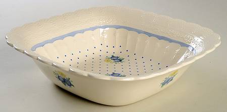 Old Concord Blue (Jewel) 9" Square Vegetable Bowl