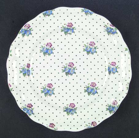 Old Concord Green Dots by Spode