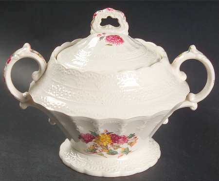 Olga Sugar Bowl & Lid