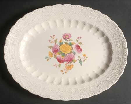 Olga 15" Oval Serving Platter