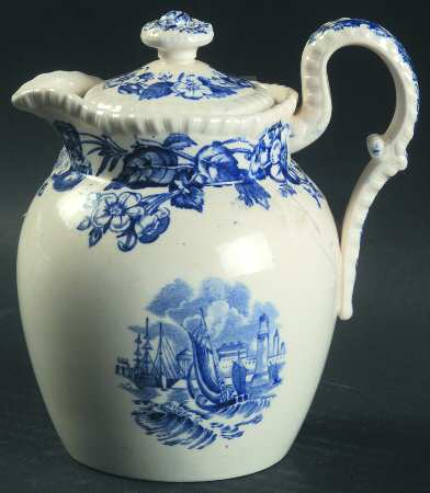 Old Salem Blue 14 Oz Jug & Lid