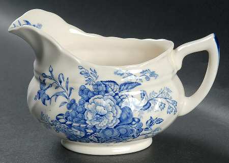 Old Salem Blue Creamer