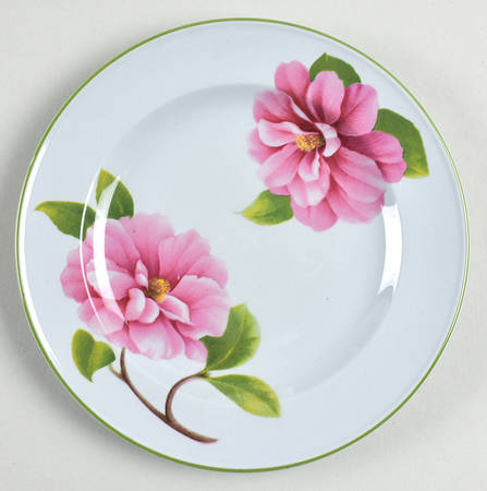 Oriental Flowers Bread & Butter Plate