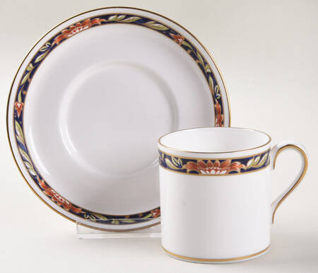 Orient Flat Demitasse Cup & Saucer Set