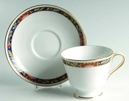 Orient Footed Cup & Saucer Set