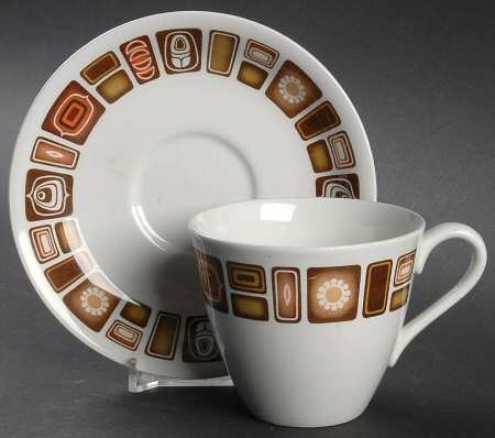 Pacifico Flat Cup & Saucer Set