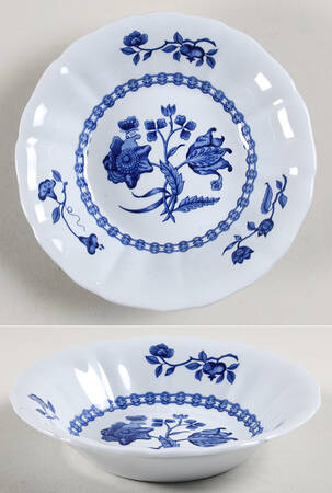 Palace Garden Blue Fruit/Dessert (Sauce) Bowl