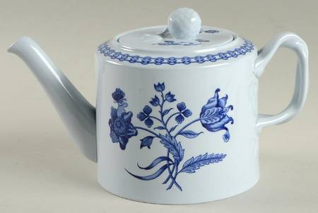 Palace Garden Blue Mini Teapot & Lid