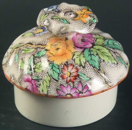 Patricia (Yellow Trim) Lid for Coffee Pot