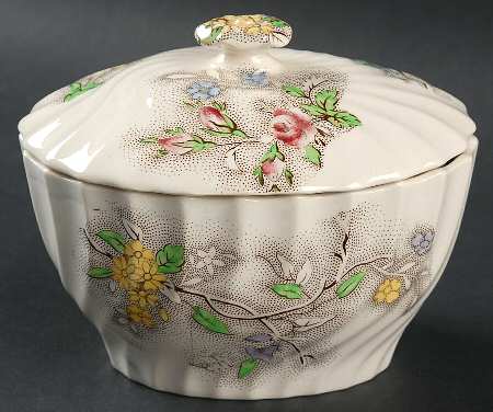 Patricia (No Trim) Sugar Bowl & Lid