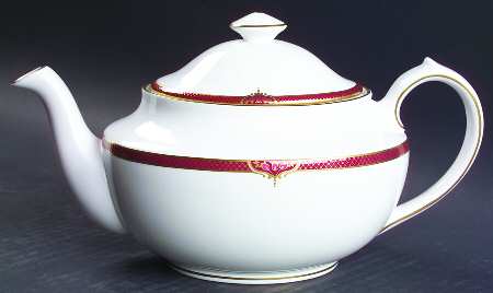 Petit Bordeaux Teapot & Lid