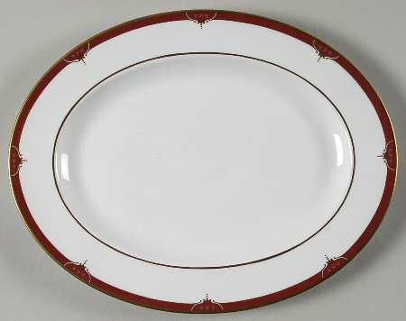 Petit Bordeaux 13" Oval Serving Platter