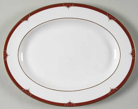 Petit Bordeaux 12" Oval Serving Platter