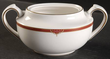 Petit Bordeaux Sugar Bowl No Lid