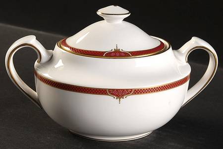 Petit Bordeaux Sugar Bowl & Lid