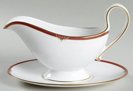 Petit Bordeaux Gravy Boat & Underplate
