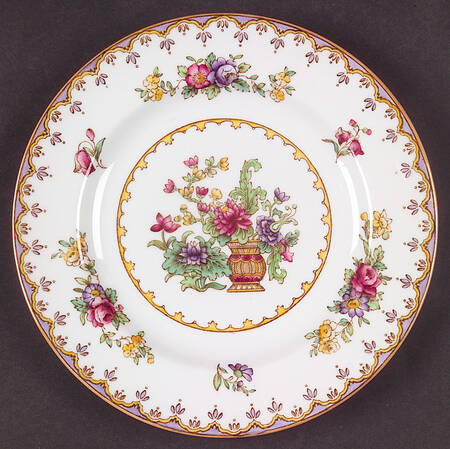 Peplow (Yellow Trim) Bread & Butter Plate