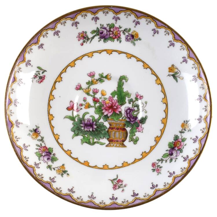 Peplow (Gold Trim) Saucer