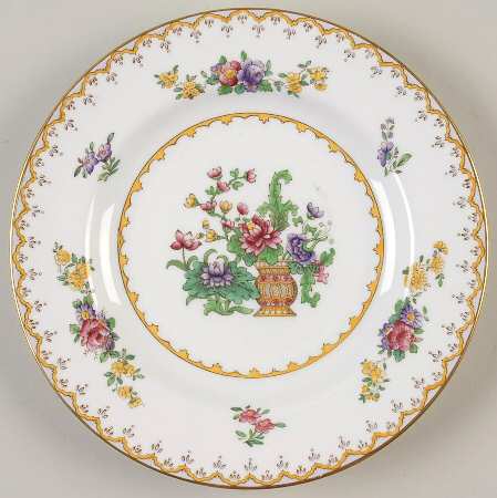 Peplow (Gold Trim) Salad Plate