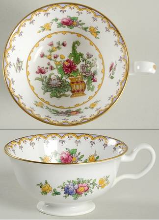Peplow (Gold Trim) Footed Cup