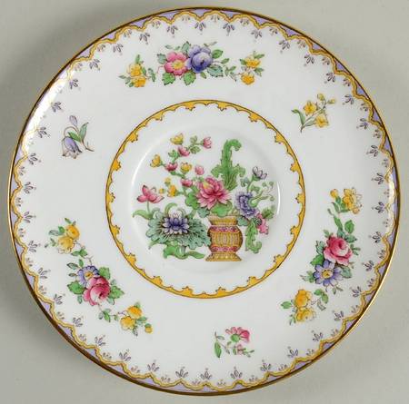 Peplow (Gold Trim) Saucer for Cream Soup Bowl