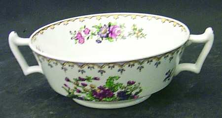 Peplow Footed Cream Soup Bowl