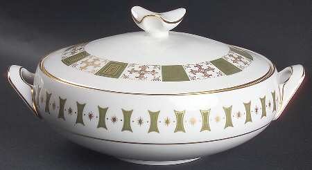 Persia Green Round Covered Vegetable
