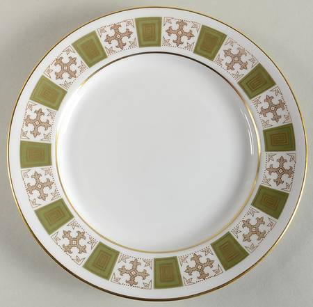 Persia Green Salad Plate
