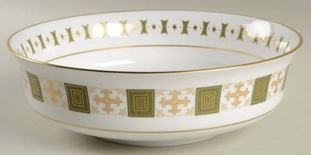 Persia Green 9" Round Vegetable Bowl