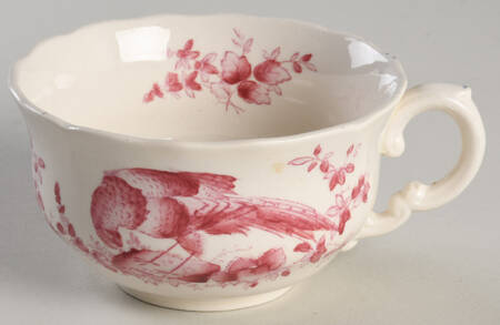 Pink Bird Flat Cup