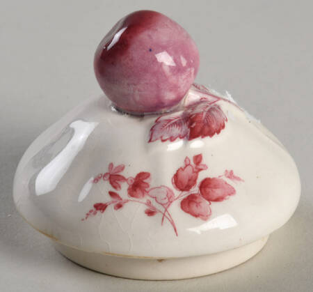 Pink Bird Lid for Small Coffee Pot