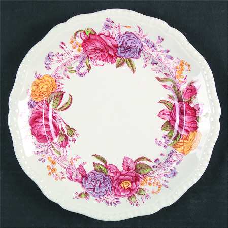 Piccadilly Multicolor Luncheon Plate