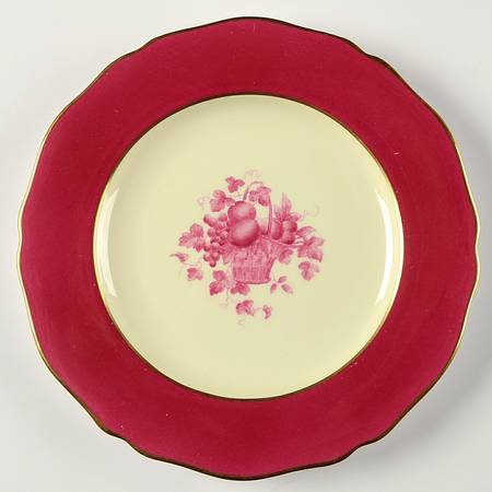 Pink Herme Salad Plate