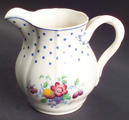 Polka Dot Blue 16 Oz Pitcher by Spode