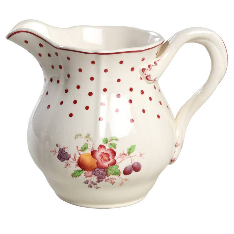 Polka Dot Red 32 Oz Pitcher