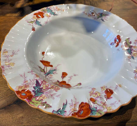 Poppy Rim Soup Bowl
