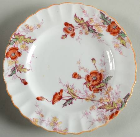 Poppy Bread & Butter Plate