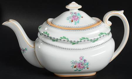 Portabello Green Teapot & Lid