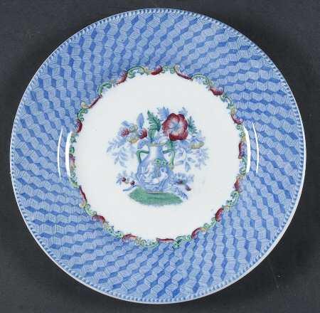 Portland Vase (Gold Trim, Smooth) Luncheon Plate