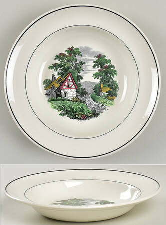 Priscilla Alden Rim Soup Bowl