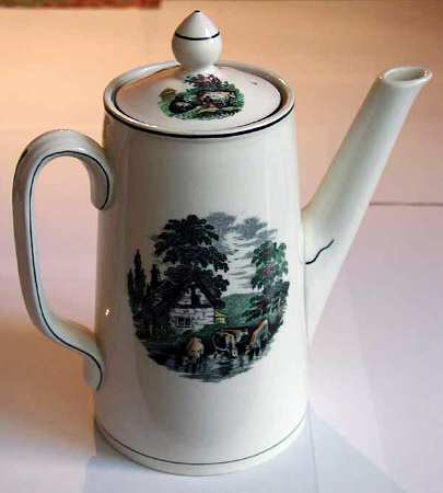 Priscilla Alden Coffee Pot & Lid