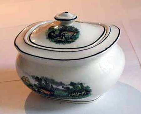 Priscilla Alden Sugar Bowl & Lid