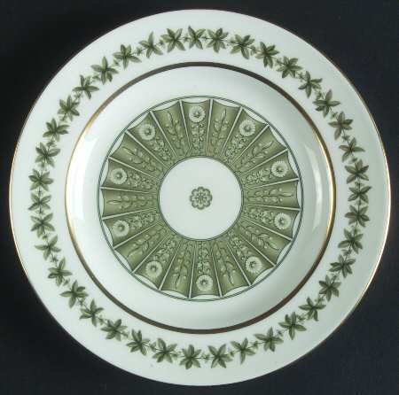 Provence (YC843, Green Leaves) Bread & Butter Plate