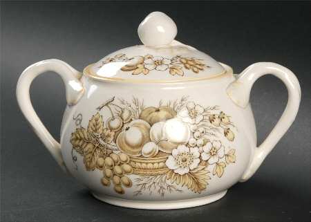 Provincial Sugar Bowl & Lid